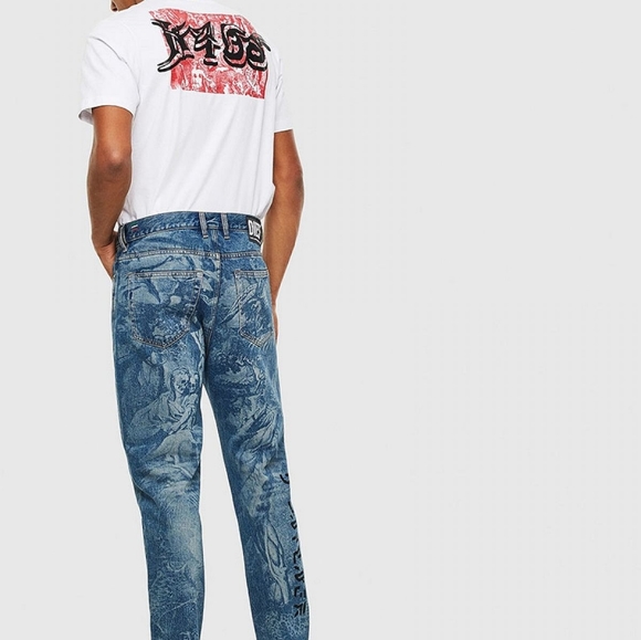  D-VIDER-SP4 CARROT FIT JEANS - Picture 5 of 6